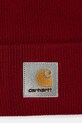 Akcesoria Carhartt WIP czapka bawełniana Ohio Beanie I035430.H8XX bordowy