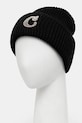 Carhartt WIP beanie Cold World Beanie I035604.89XX black AW25