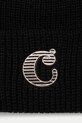 Akcesoria Carhartt WIP czapka Cold World Beanie I035604.89XX czarny