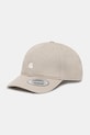 Бавовняна бейсболка Carhartt WIP Madison Logo Cap бавовна бежевий I023750.2V4XX