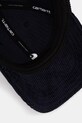 Carhartt WIP șapcă de baseball din bumbac Harlem Cap bleumarin I026890.0FHXX
