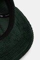 Carhartt WIP czapka z daszkiem sztruksowa Harlem Cap zielony I026890.39OXX