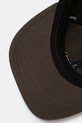 Carhartt WIP czapka z daszkiem bawełniana Canvas Script Cap zielony I028876.3CDXX