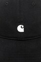 Carhartt WIP czapka z daszkiem bawełniana W' Madison Logo Cap I034606.K02XX czarny AW25