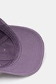 Carhartt WIP czapka z daszkiem bawełniana W' Madison Logo Cap fioletowy I034606.38NXX