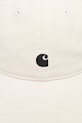 Памучна шапка с козирка Carhartt WIP W' Madison Logo Cap I034606.1T1XX бежов AW25