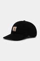 Carhartt WIP șapcă de baseball din bumbac Selby Canvas Cap bumbac negru I035414.8906
