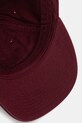 Хлопковая кепка Carhartt WIP Schooling Cap бордо I035629.3DVXX