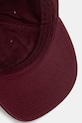 Βαμβακερό καπέλο του μπέιζμπολ Carhartt WIP Schooling Cap μπορντό I035629.3DVXX