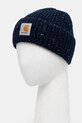 Carhartt WIP pălărie din amestec de lână Anglistic Beanie I013193.3ATXX bleumarin AW25