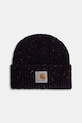Carhartt WIP pălărie din amestec de lână Anglistic Beanie melanj violet I013193.3ASXX