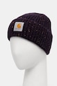Carhartt WIP pălărie din amestec de lână Anglistic Beanie I013193.3ASXX violet AW25
