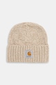 Carhartt WIP hat with wool Kyloe Beanie melange beige I035451.3DAXX