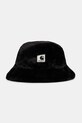 Carhartt WIP kapelusz W' Olney Bucket Hat gładkie czarny I035407.89XX