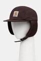 Carhartt WIP șapcă Oltera Ear Guard Cap I035409.33HXX maro AW25