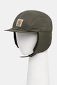 Kšiltovka Carhartt WIP Oltera Ear Guard Cap I035409.63XX zelená AW25