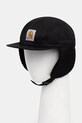 Carhartt WIP șapcă Oltera Ear Guard Cap I035409.89XX negru AW25