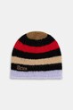Aries czapka z dodatkiem wełny Brushed Stripe cienka multicolor AR9003304