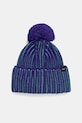 Eisbar pălărie din amestec de lână Ronda Pompon MÜ cu modele violet E30977
