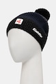 Eisbar czapka z domieszką wełny Star Pompon MÜ SA E33172 granatowy AW25