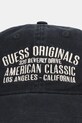 Guess Originals czapka z daszkiem bawełniana M5BZ13.W4230 czarny AW25