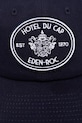 Sporty & Rich czapka z daszkiem bawełniana Eden Crest AC04060621BL106 granatowy AW25