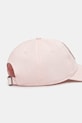 Akcesoria Sporty & Rich czapka z daszkiem bawełniana Eden Crest AC04060621P140 różowy