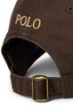 Akcesoria Polo Ralph Lauren czapka z daszkiem bawełniana CLASSIC SPORT 710667709163 brązowy