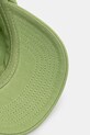 Café Kitsuné czapka z daszkiem bawełniana zielony CKNU06102WW0096