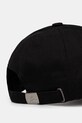 Akcesoria Café Kitsuné czapka z daszkiem bawełniana CKNU06102WW0096 czarny