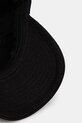 Café Kitsuné czapka z daszkiem bawełniana czarny CKNU06102WW0096