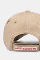 Akcesoria AAPE czapka z daszkiem bawełniana Main AAPCPM5314XXO beżowy