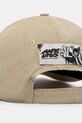 Akcesoria AAPE czapka z daszkiem Main AAPCPM5318XXO beżowy