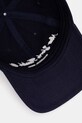 Sporty & Rich czapka z daszkiem bawełniana NY Health Club granatowy AC07966043BL106