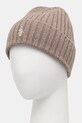 Sporty & Rich czapka wełniana SRC Cashmere AC06666302BE24 beżowy AW25