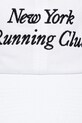 Sporty & Rich czapka z daszkiem bawełniana Run Club AC07967175WH01 biały AW25