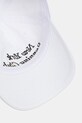 Sporty & Rich czapka z daszkiem bawełniana Run Club biały AC07967175WH01