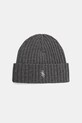 Sporty & Rich czapka wełniana SRC Cashmere wełna szary AC06667302GY22