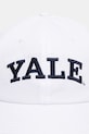 Sporty & Rich șapcă Yale Classic AC079611678WH01 alb AW25