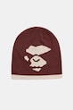 Kapa A Bathing Ape Mad Face s uzorkom bordo 001HTL801006M