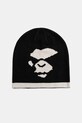 Καπέλο A Bathing Ape Mad Face εμπριμέ μαύρο 001HTL801006M