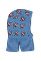Konges Sløjd kominiarka z dodatkiem wełny BELOU KNIT BALACLAVA KS103710.9BYA niebieski AW25