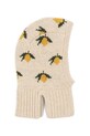 Konges Sløjd kominiarka BELOU LEMON KNIT BALACLAVA średniej grubości zielony KS103713.9BYA