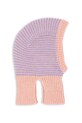 Konges Sløjd kominiarka BERLE KNIT BALACLAVA z dodatkiem wełny fioletowy KS103715.9BYA