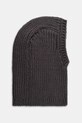 Y-3 kominiarka Knit Hood szary KC0416
