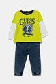 Dětská souprava Guess pletenina žlutá I5YG05.K8HM4.9BYA