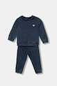 Kojenecká tepláková souprava Guess látka námořnická modř I5YG07.KCYC0.9BYA