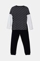 Детский хлопковый спортивный костюм Guess N5YG00.K8HM4.9BYA голубой AW25