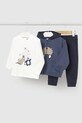 Mayoral komplet dresowy dziecięcy granatowy 2840.3E.Baby.9BYA