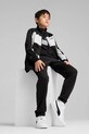 Puma dres dziecięcy PUMA Poly Colorblock Suit B dzianina czarny 687361.